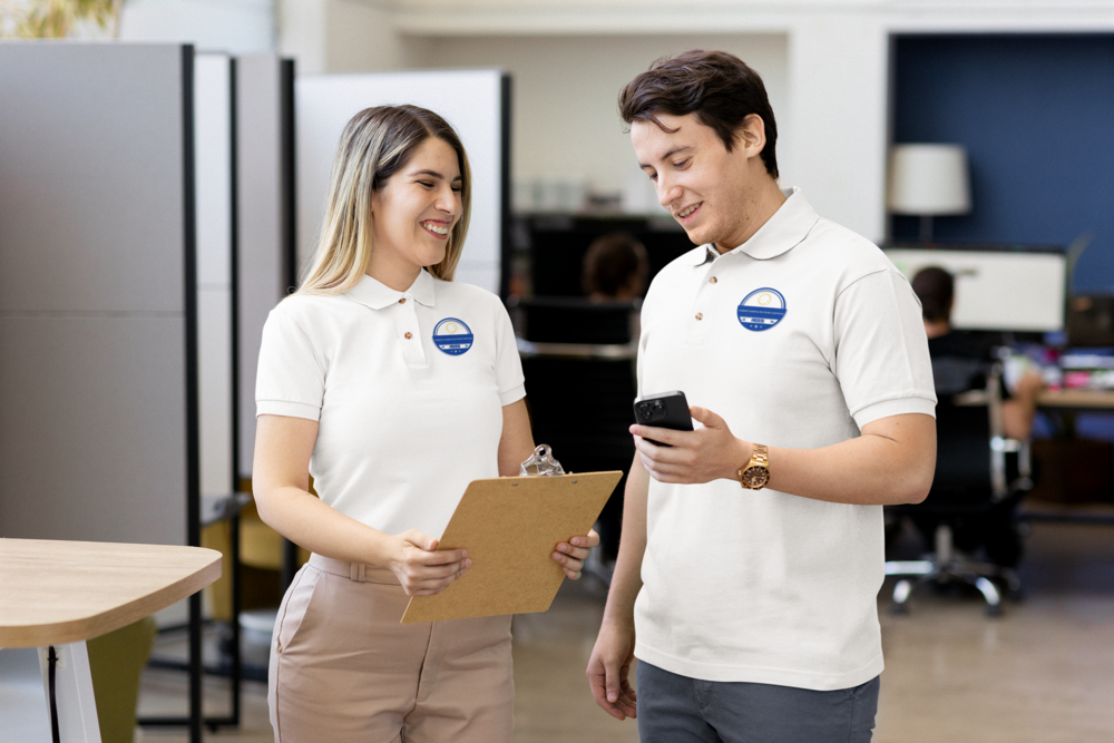 AEES — collaborators in exchange in an office